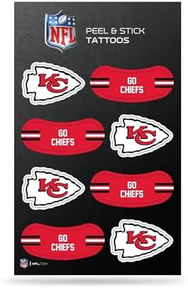 Rico Industries NFL Footbal Peel & Stick Temporary... - Image 2