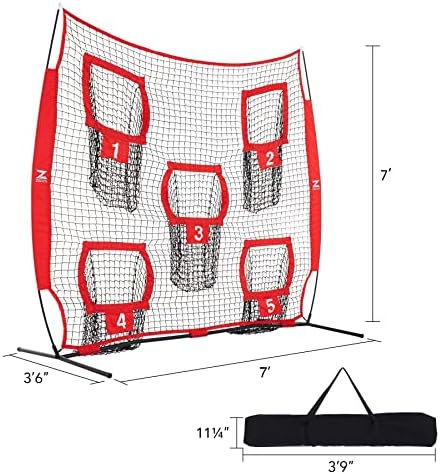 ZELUS 7 x 7ft Football Trainer Throwing Net | Trai... - Image 6