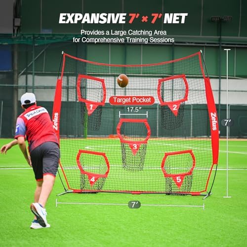 ZELUS Football Throwing Net, Quarterback Training ... - Image 4