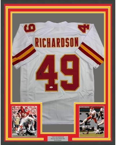 Framed Autographed/Signed Tony Richardson 35x39 Ka... - Image 2