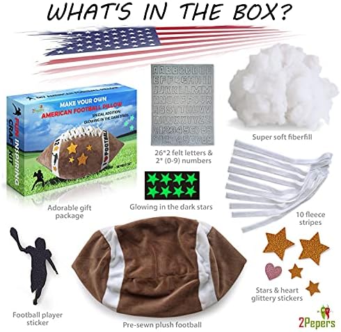 Make Your Own American Football Pillow, Football G... - Image 5
