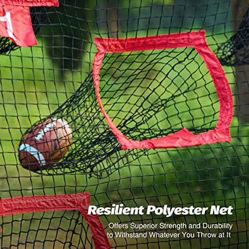 ZELUS 7 x 7ft Football Trainer Throwing Net | Trai... - Image 4