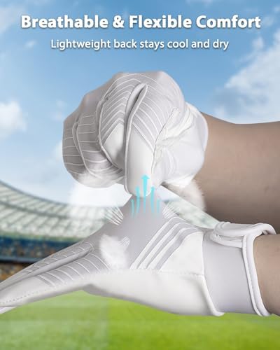 RIGWARL Football Gloves Adult Men, Youth Kids Foot... - Image 4