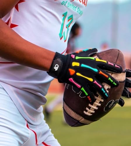 Glorious Traders Youth Football Gloves American Wi... - Image 5